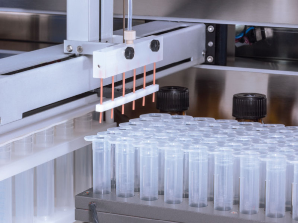 Автоматизированный параллельный синтезатор пептидов MultiPep 2 Автоматизированный параллельный синтезатор пептидов MultiPep 2