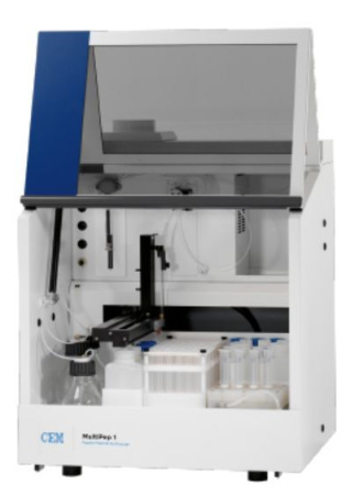Автоматизированный параллельный синтезатор пептидов MultiPep1  Автоматизированный параллельный синтезатор пептидов MultiPep1