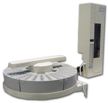 Автоматический дозатор жидких проб шприцевого типа AOC-20i